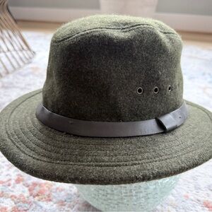 Filson Forest Green Wool Packer Hat